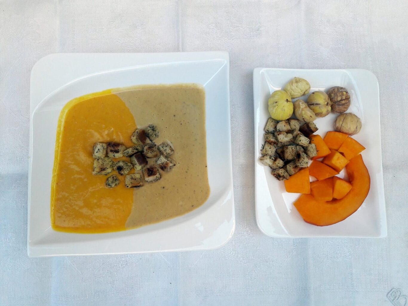 Kürbis & Maronensuppe