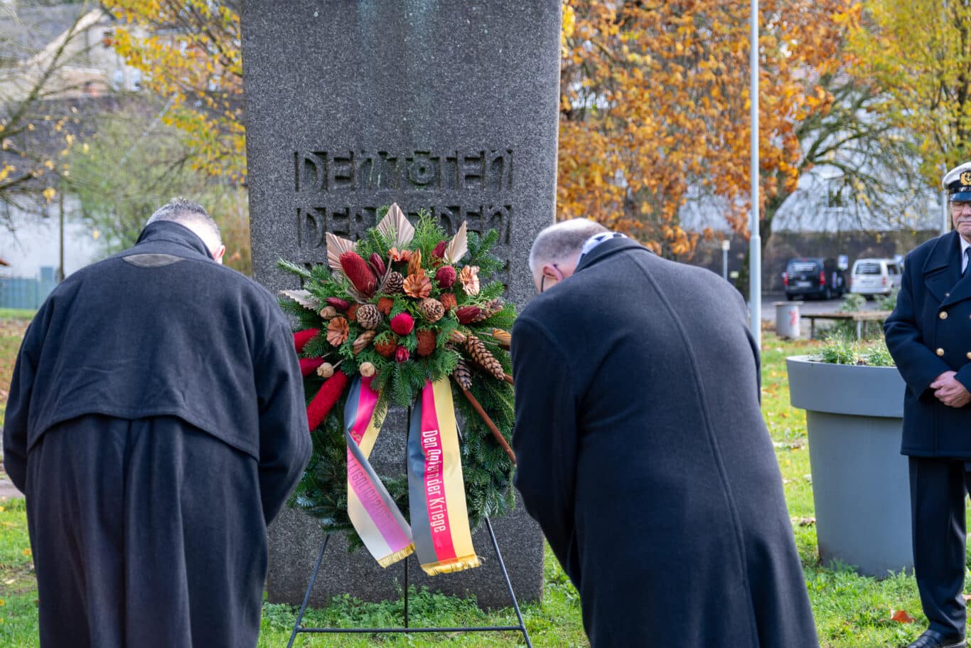 Volkstrauertag Denkmal Friedrichsthal